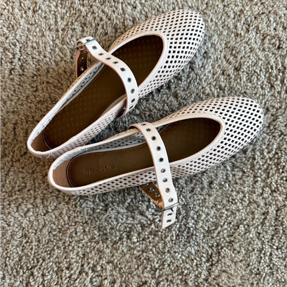NEW Madewell The Remy Mary Jane Flat - Picture 4 of 6